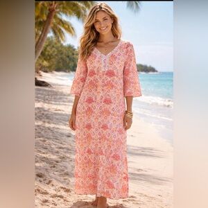 Stan Herman Caftan Size M